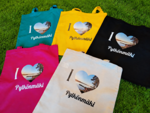 KANGASKASSI Hinta: 10€ Värit: musta, valkoinen, keltainen, pinkki ja turkoosi